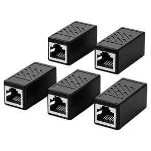 CAT6 FTP RJ45 랜 연장 젠더 키스톤 잭 커플러 1Gbps 기가비트 인터넷 케이블 연결 어댑터