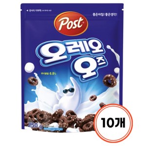 오레오오즈 시리얼, 250g, 10개