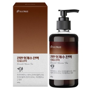 빌트루 국내산 진한 헛개수 진액 헛개차 원액, 480g, 1개