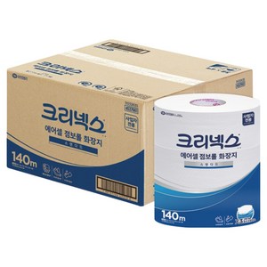크리넥스 에어셀 1겹 점보롤 화장지 스탠다드