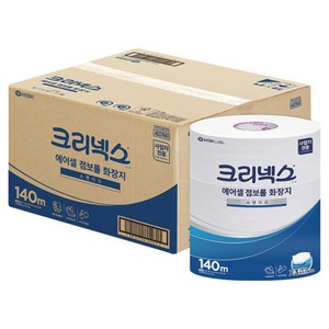 크리넥스 에어셀 1겹 점보롤 화장지 스탠다드