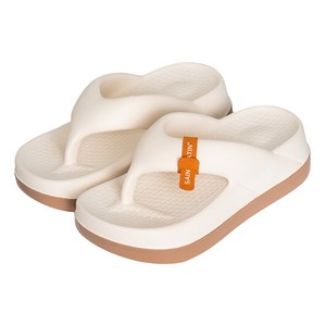세인트새틴 버블 플랫폼 키높이 통굽 여성 쪼리 플립플랍(6cm)