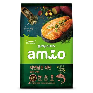 풀무원아미오 전연령 강아지 자연담은 식단 건식사료