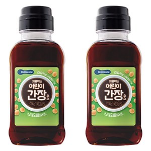 베베쿡 처음먹는 어린이 간장소스, 한식 간장, 145ml, 2개