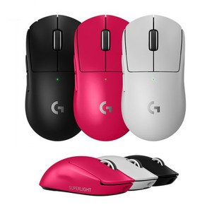 [로지텍코리아 정품] 로지텍G PRO X SUPERLIGHT 2 로지텍 무선 게이밍 마우스 로지텍 지슈라2 (파우치 미포함)