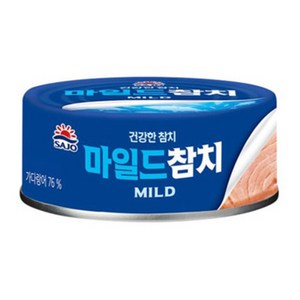 사조참치 마일드, 85g, 4개