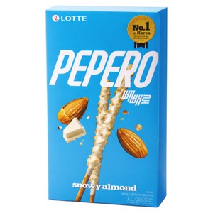 빼빼로 스노위아몬드 빼빼로 8p, 256g, 1개