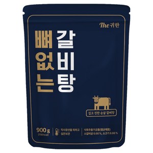 더 귀한 뼈없는 갈비탕, 900g, 4개
