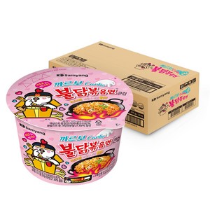 불닭볶음면 까르보 큰컵 105g, 16개