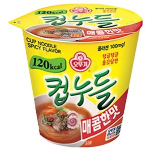 오뚜기 컵누들 매콤한맛 37.8g, 30개