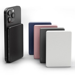 지니비 포켓비 초슬림 맥세이프 보조배터리 PD 고속 유무선 충전 10000mAh C타입