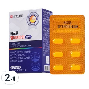 일양약품 리포좀 멀티비타민 골드-리포좀 제형기술 종합비타민, 30정, 2개