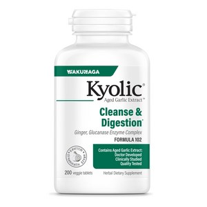 쿄릭 숙성마늘 추출물 포뮬러 칸디다 클렌즈 & 다이제스천, 200정, 1개