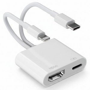 체리스팟 HDMI 미러링 CI-1231 비디오 영상 화면 전환 아이폰 C타입 충전 케이블