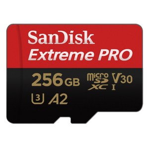 샌디스크 마이크로SD카드 Extreme PRO 익스트림 프로 SDSQXC + SD카드 쥬얼리 케이스