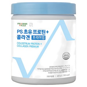 팜스빌 초유 프로틴 플러스 콜라겐 프리미엄, 420g, 1개