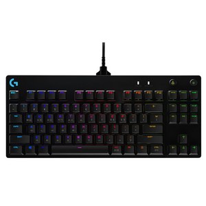 로지텍 PRO TKL GX BLUE 기계식 게이밍 유선 텐키리스 키보드