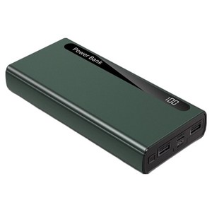 프리미엄 메탈바디 30000mAh 초고속충전 보조배터리 디지털 디스플레이 QC3.0