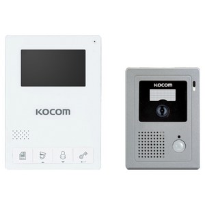 코콤 아날로그 비디오폰 KCV-434 + 현관카메라 KC-C60 세트