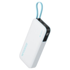 CUKTECH 쿡테크 55W 대용량 20000mAh 일체형 보조배터리 고속 충전 보조배터리 삼성 45W 보조배터리/전력 표시/여행용 기내반입