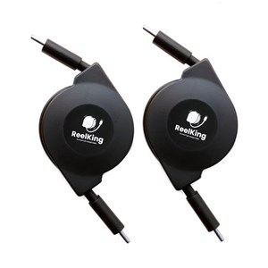 Reelking 자동감김 CtoC 초고속 C타입 60W PD 릴케이블 데이터전송