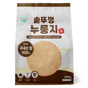 매홍 솥뚜껑 누룽지, 800g, 1개