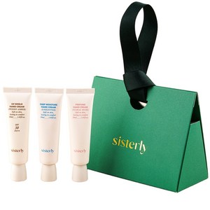 선물세트 시스터리 핸드크림 3종 기프트 세트(무향 우디 SPF30 PA++ 플로럴) 선물용