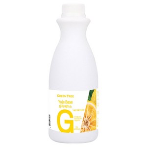그린트리 유자 에이드 베이스, 1.2kg, 1개