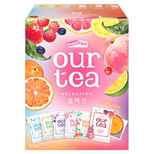 아워티 셀렉션 6종 세트, 108.3g, 6개입, 1세트