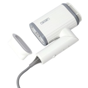 에어러쉬 22만RPM BLDC 헤어 드라이기 고풍량 접이식 전문가용 드라이기 - 화이트