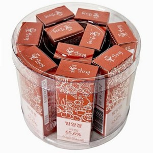 수제 밤양갱 밤뜨래 미니양갱 세트 옛날과자 등산간식, 40g, 10개