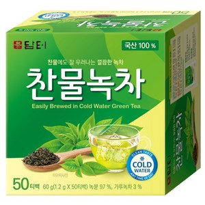 담터 찬물녹차