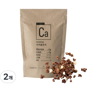 그라놀로지 카카올로지 그래놀라 시리얼, 500g, 2개