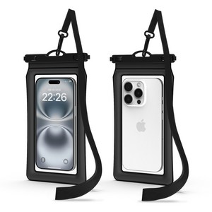 아이쉘 4중 잠금 대형 스마트폰 방수팩 넥 스트랩