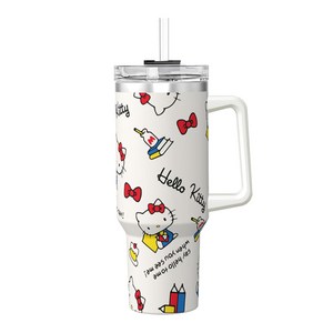 Tiger Pavilion 304 스테인리스 스틸 대용량 캐릭터 텀블러