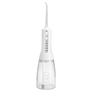 UV살균 휴대용 구강세정기 300ml 대용량 용량 자외선 살균 스케일링 맥동 수압 4개 교체 노즐 포함