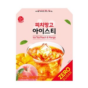 우리차 피치망고 아이스티
