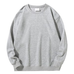 니드오브 남녀공용 데일리 라운드넥 베이직 / 밍크 융기모 맨투맨 M~3XL