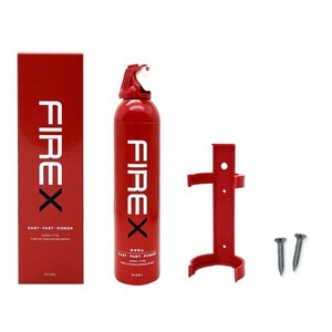 미니소화기 파이렉스 FIREX 스프레이식 소화기 가정용 휴대용 최신제품 당일발송, 465g, 1개
