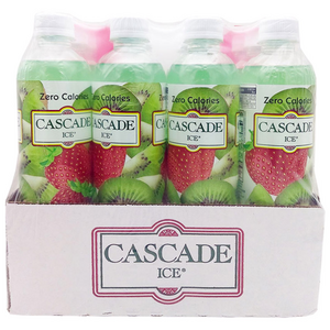 캐스케이드 스파클링 키위 딸기에이드, 509ml, 12개