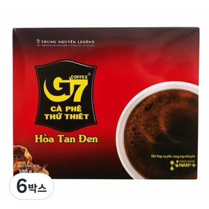 피뷰티 G7 블랙커피 인스턴트 50T 묶음세트