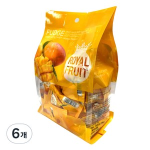 로얄후르츠 퍼지망고향 젤리, 320g, 6개