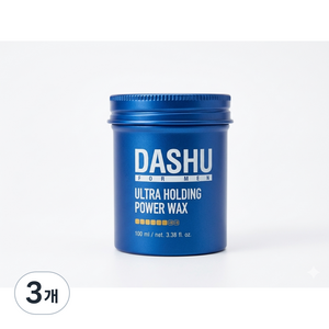 다슈 포맨 프리미엄 울트라 홀딩 파워 헤어왁스, 100ml, 3개