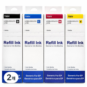 잉크아울렛 엡손 T00V세트 호환잉크 003잉크 L1110 L3100 L3110 L3150 L5190 L3106 호환 t00v재생잉크 003 세트