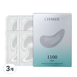 샤르드 아이백 리프트 1100샷 아이패치, 4개입, 3개