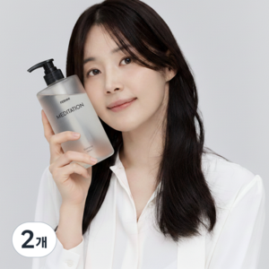 페르니 한지혜 홈쇼핑 스위스 직수입 향료 여성 샴푸 1 위 향기좋은샴푸 여성 탈모 샴푸 1 위 탈모기능성인증 약산성 단백질 맥주효모 페르니 메디테이션 볼륨 샴푸, 500ml, 2개