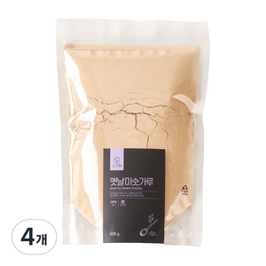 느으림 건강하게 두 번 볶은 국산 옛날미숫가루, 500g, 4개