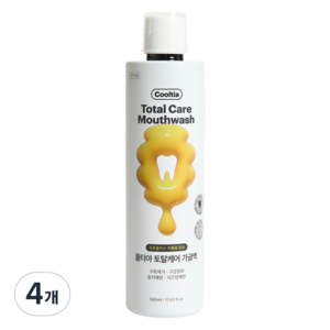 쿨티아 구강청결제, 500ml, 4개