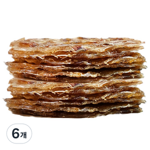 진짜 맛있는 두꺼운 두툼쥐포 ss급 쥐포, 230g, 6개