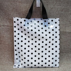 비닐쇼핑백 루프쇼핑백 블랙땡땡, 50장